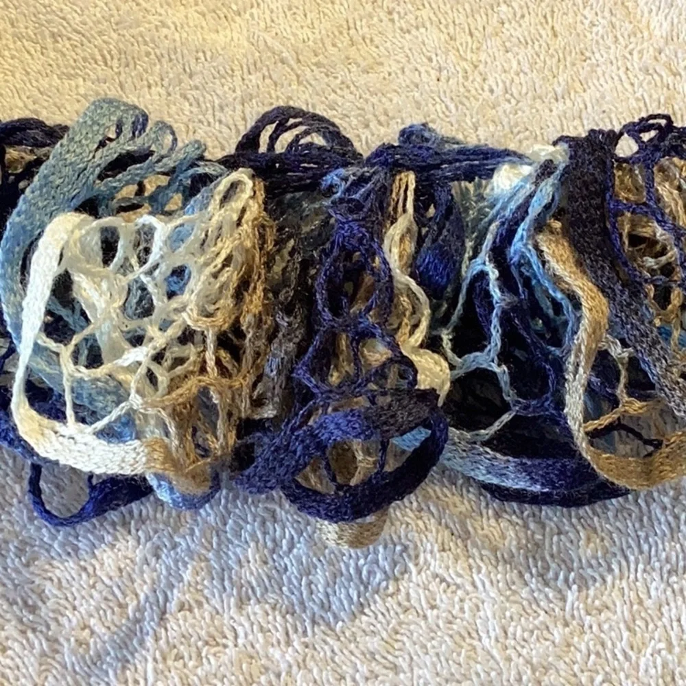Hand, crocheted, scarves.   CC 1 - Picture 4 of 5
